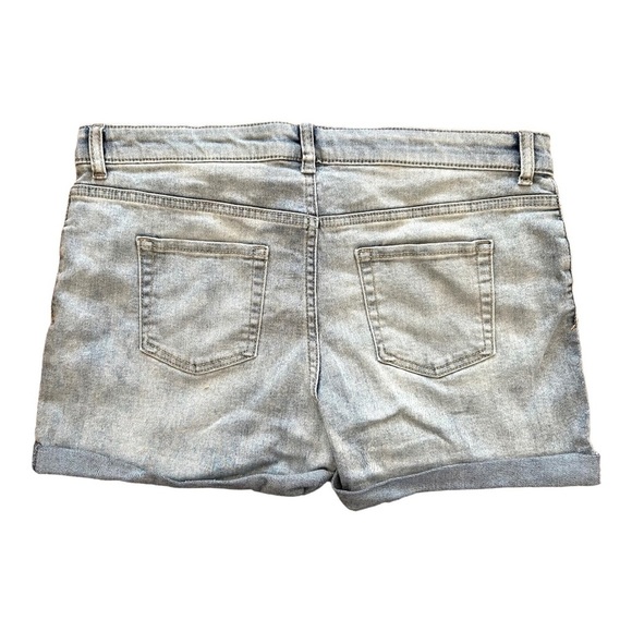 NEW Cat & Jack Adjustable Waist Super Stretch Embroidered Jean Shorts Sz XXL - Picture 5 of 8